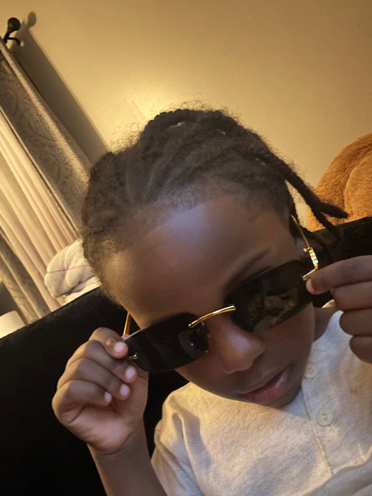 UV400 Diamond Cut Edge Sunglasses