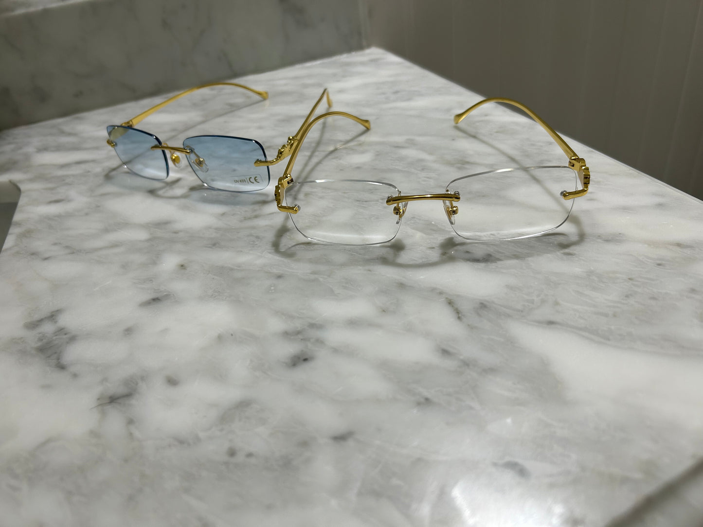 UV400 Diamond Cut Edge Sunglasses