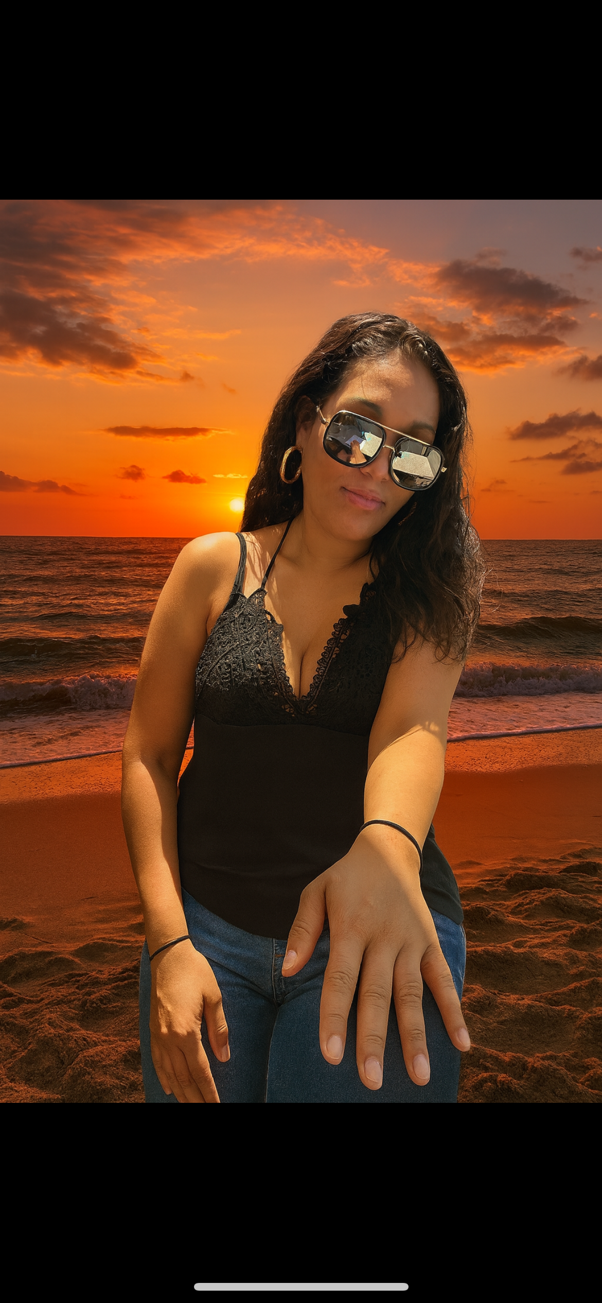 Metal Mirror Tint Square Sunglasses