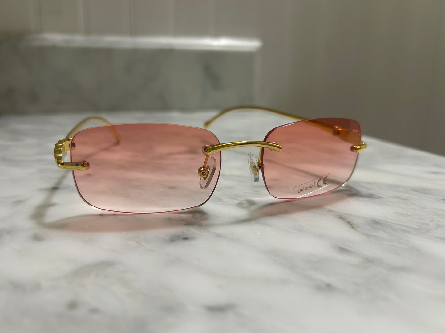 UV400 Diamond Cut Edge Sunglasses