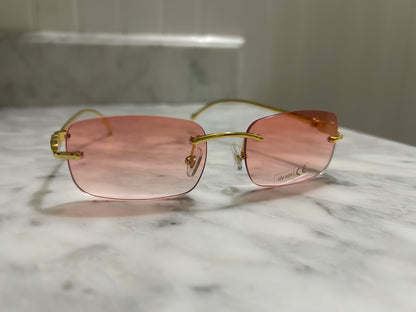 UV400 Diamond Cut Edge Sunglasses